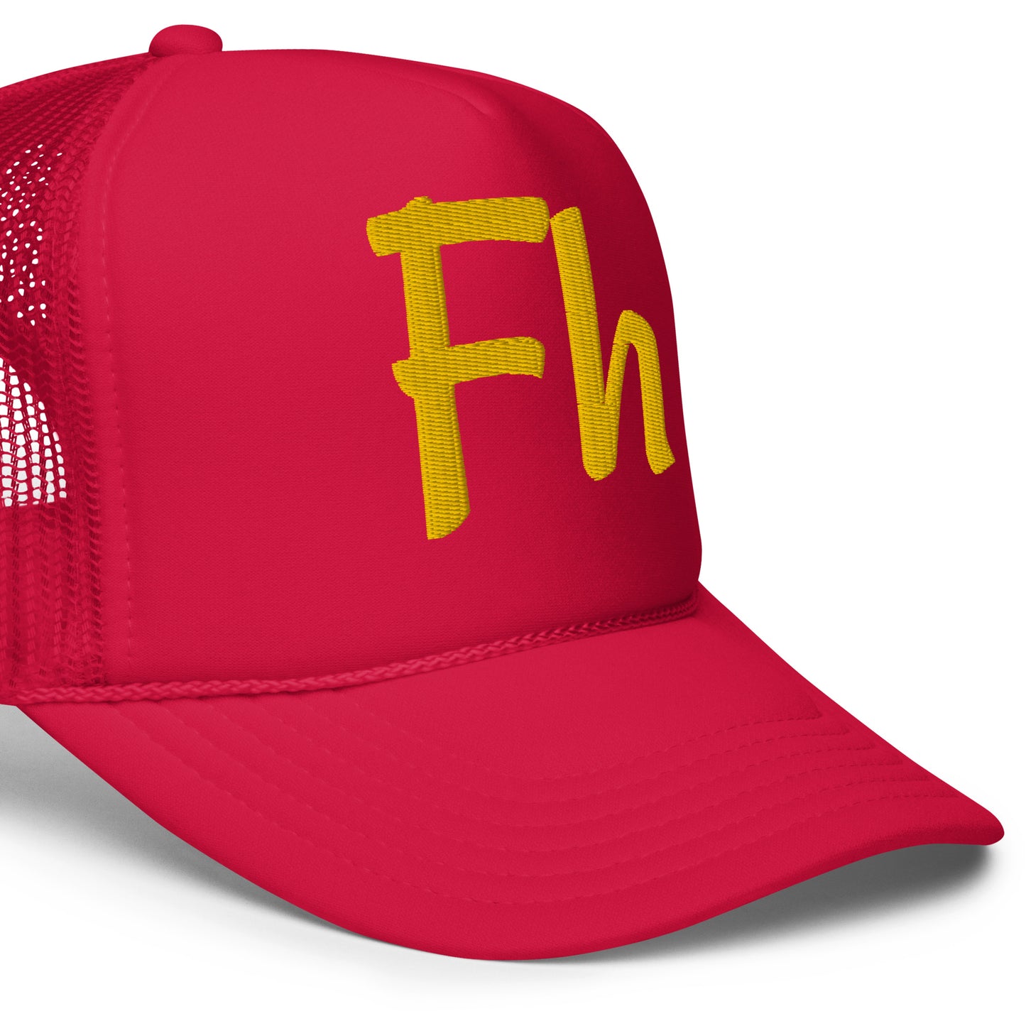 RN. Foam trucker hat