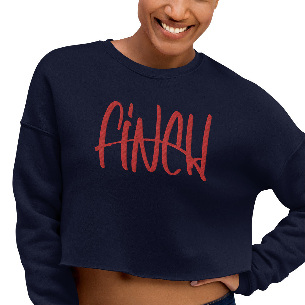 **Large Embroidery** Mc➰️Crop Sweatshirt